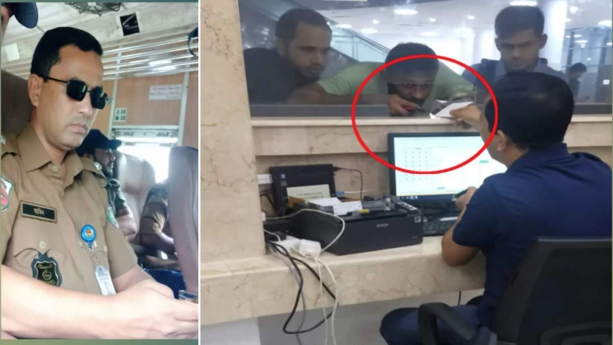 নিরাপত্তার আড়ালে টিকিট কালোবাজারি সিন্ডিকেট করছেন ইন্সপেক্টর