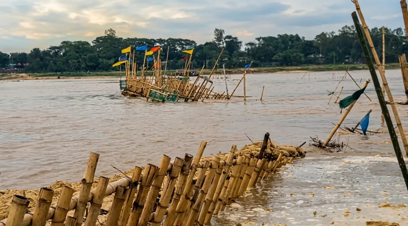 চার নদীর পানি বিপৎসীমার ওপরে, বাড়ছে বন্যার ঝুঁকি