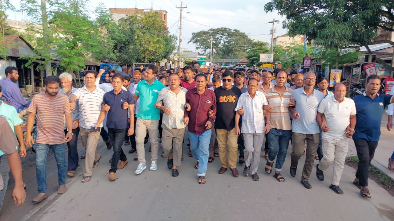চাটমোহরে আ.লীগের ঝটিকা মিছিলের প্রতিবাদে বিএনপির বিক্ষোভ সমাবেশ