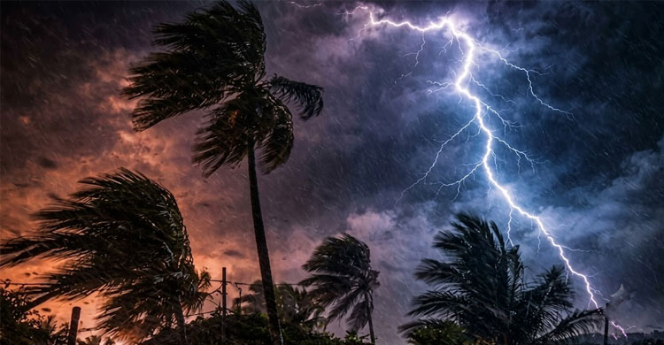 দুপুরের মধ্যে ৯ জেলায় ঝড়ের আভাস