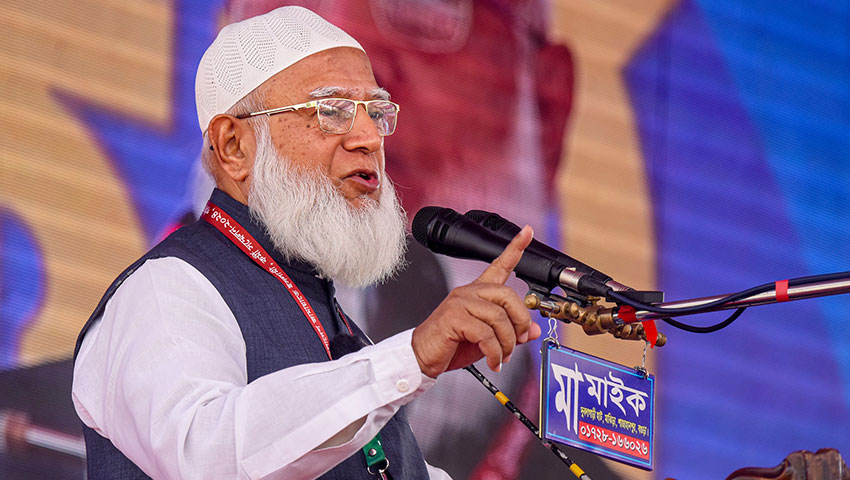 দেশে একদলীয় শাসন প্রতিষ্ঠার চেষ্টা চলছে: জামায়াত আমির
