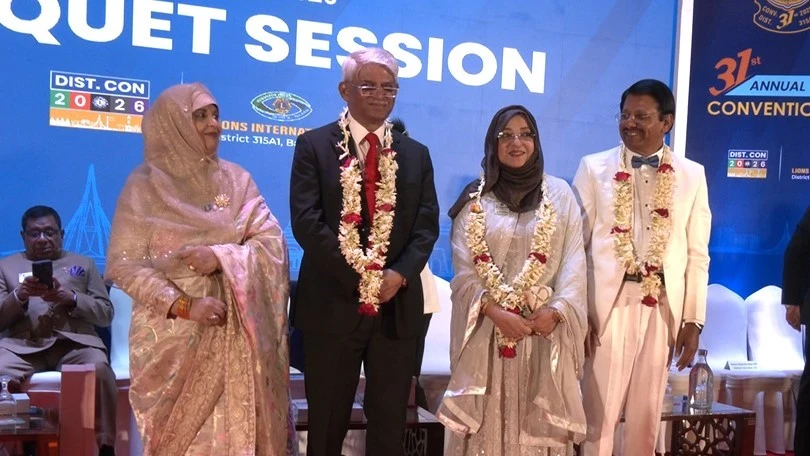 লায়ন্স ক্লাবস ইন্টারন্যাশনালের ডিস্ট্রিক্ট গভর্নর হলেন নওজাত সারওয়াত ইসলাম