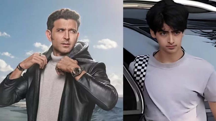 সংগীতজগতে হৃতিকপুত্র হৃহানের অভিষেক