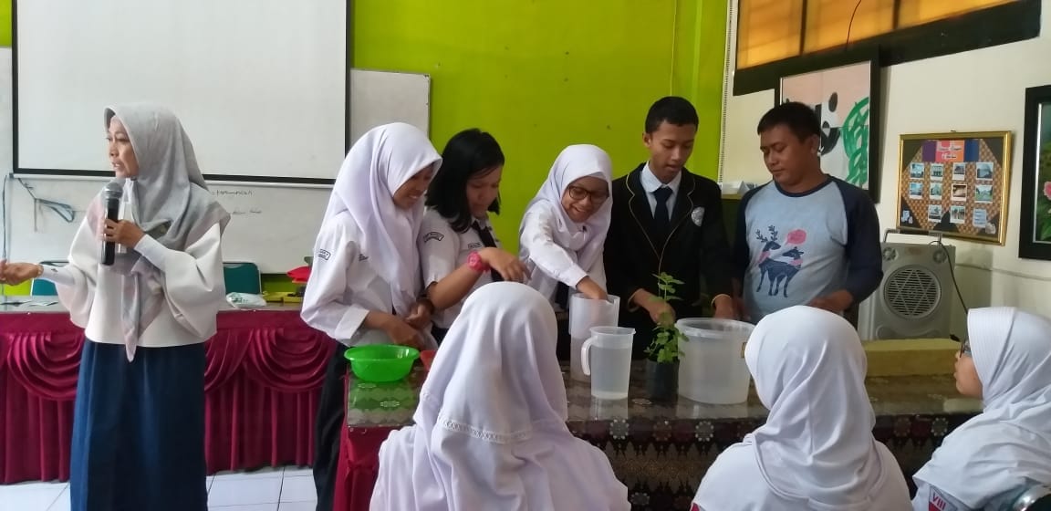 Dampingi Smpn 4 Bogor Bastp Bantu Wujudkan Green School