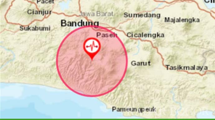 Gempa Tektonik Kabupaten Bandung