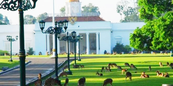 Istana Bogor dulu merupakan bagian dari Kebun Raya Bogor