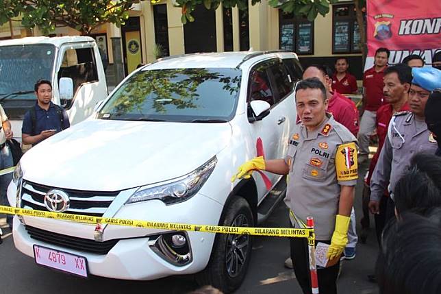 Polres Pati mengatakan barangbukti Toyota Fortuner hasil curian yang akan digunakan untuk Heboh, Fortuner Seserahan untuk Pernikahan Ternyata Hasil Curian | RADAR BOGOR