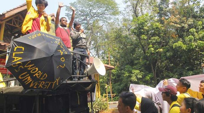 Temui LPM Kecamatan Beji Begini Keputusan Soal Parkir di 