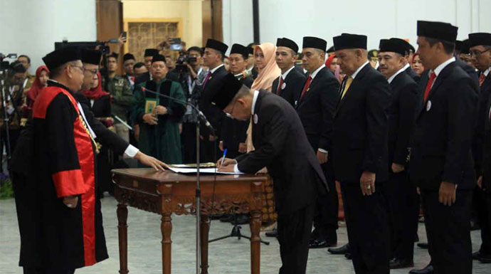 3 Anggota Dprd Jabar Dapil Kota Bogor Dilantik Bima Arya