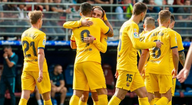 Hasil Liga Spanyol : Barcelona Kuasai Puncak, Real Madrid Terpeleset