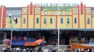 Pasar Baru Bekasi, Jalan Ir. H. Juanda, Bekasi Timur, Kota Bekasi, Jawa Barat. 