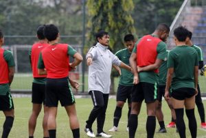 Pelatih timnas U-23 Indonesia Indra Sjafri optimistis menghadapi SEA Games 2019.