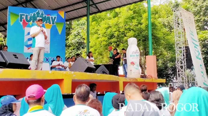 CEO Radar Bogor Hazairin Sitepu di Panggun Fun Day 2019