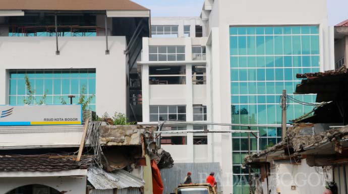 ,Gedung perawatan blok 3 RSUD Kota Bogor