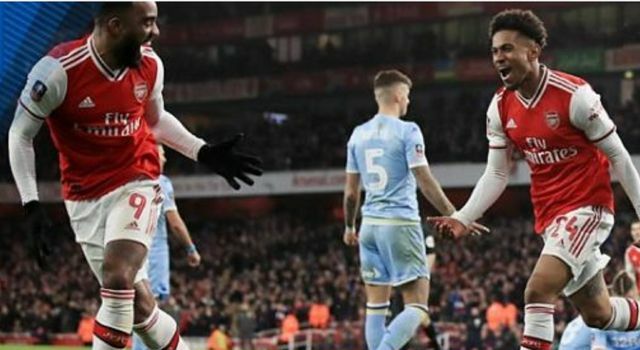 Arsenal kalahkan Leeds United 1-0 pada babak ketiga Piala FA, Selasa (7/1) dini hari WIB. (BBC)