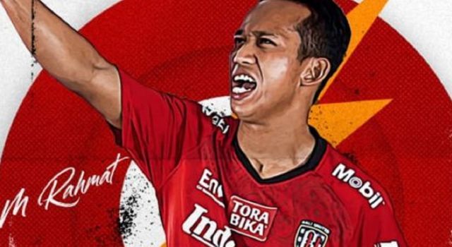 Muhammad Rahmat resmi gabung ke Bali United. (Foto Bali United)