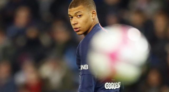 Penyerang sayap PSG, Kylian Mbappe. (as.com)