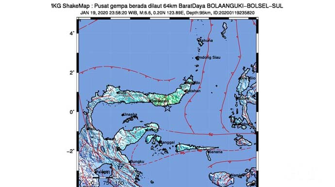 Gempa Magnitudo 6 6 Guncang Sulsel Bmkg Tidak Berpotensi Tsunami Radar Bogor Berita Bogor Terpercaya