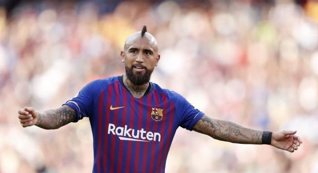 Arturo Vidal - Gelandang Barcelona.