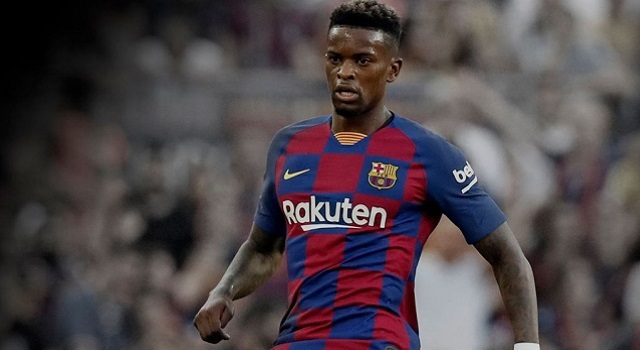 Bek kanan Barcelona, Nelson Semedo.