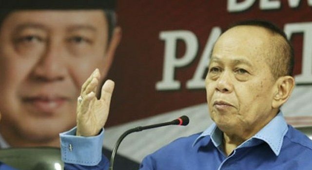 Wakil Ketua Umum Demokrat Syarief Hasan menolak pembentukan panja Jiwasraya di DPR. Salah satu orang kepercayaan Susilo Bambang Yudhoyono (SBY) itu ngotot untuk membentu Pansus. (dok JawaPos.com)