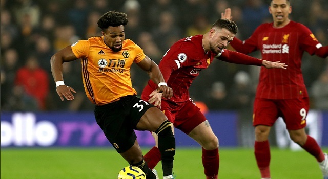 Liverpool menang tipis 2-1 atas Wolves di Molineux Stadium, Jumat (24/1/2020) dini hari WIB.