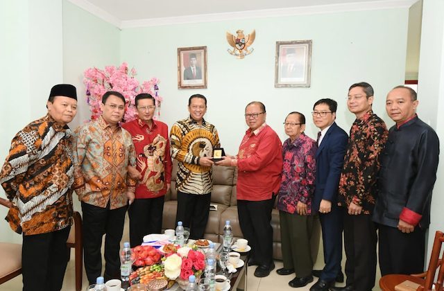 Ketua MPR Bambang Soesatyo mengatakan, pihaknya rutin menggelar silaturahim Kebangsaan untuk menyerap aspirasi berbagai organisasi kemasyarakatan, khususnya berbasis keagamaan. (dok MPR RI)