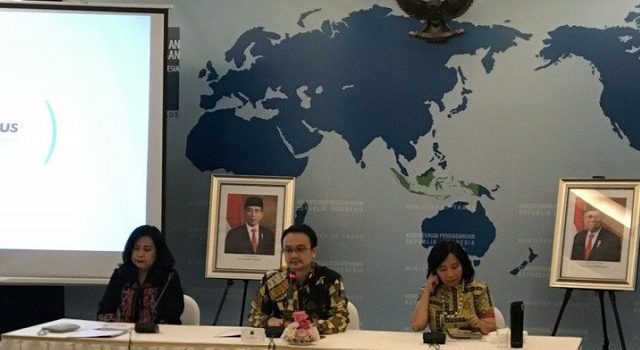  Wakil Menteri Perdagangan (Wamendag), Jerry Sambuaga di Jakarta, Selasa (7/1). (Antara Photo)