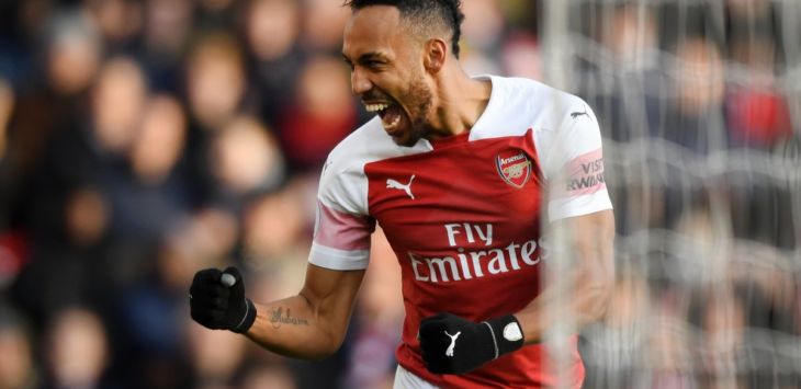 Striker Arsenal, Pierre-Emerick Aubameyang.