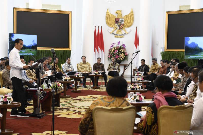 Sidang Kabinet di Istana Bogor