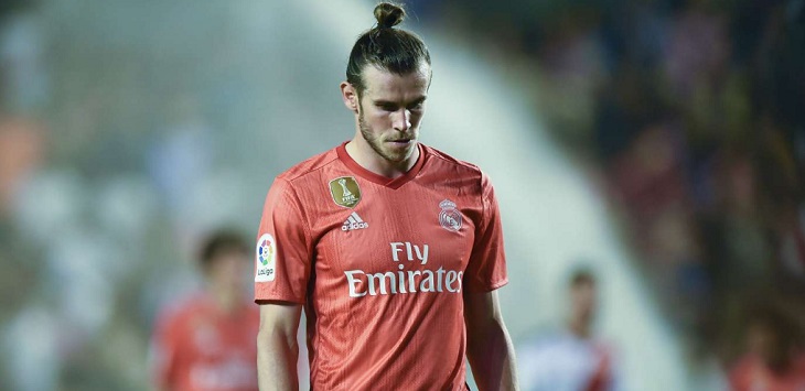 Penyerang sayap Real Madrid, Gareth Bale.