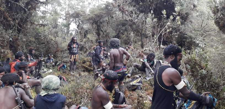 Pasukan TPNPB di Tembagapura Papua. Foto The TPNPB News