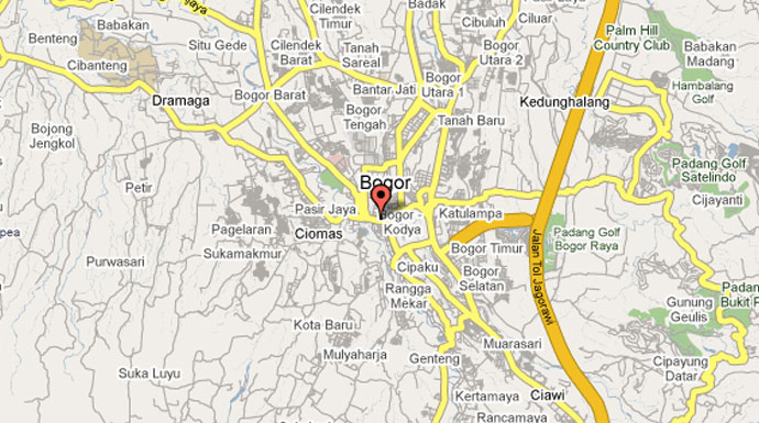 Peta Kota Bogor 