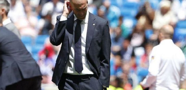 Pelatih Real Madrid Zinedine Zidane. (Marca)