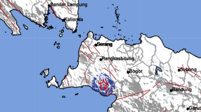 Ilustrasi Gempa besar