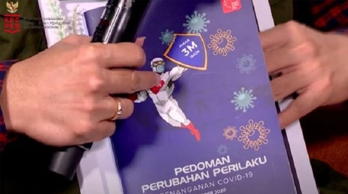 Siapkan Buku Saku Pedoman Perubahan Perilaku Penanganan Covid-19