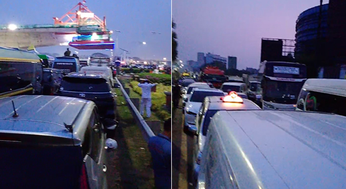 macet bandara soetta