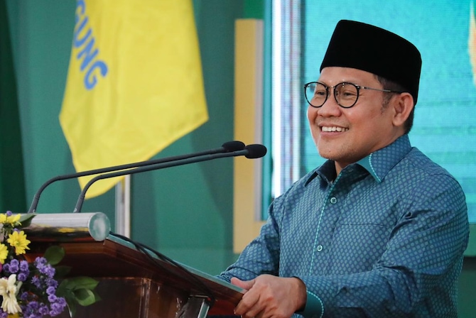 Ketua Umum PKB Abdul Muhaimin Iskandar atau Cak Imin. 