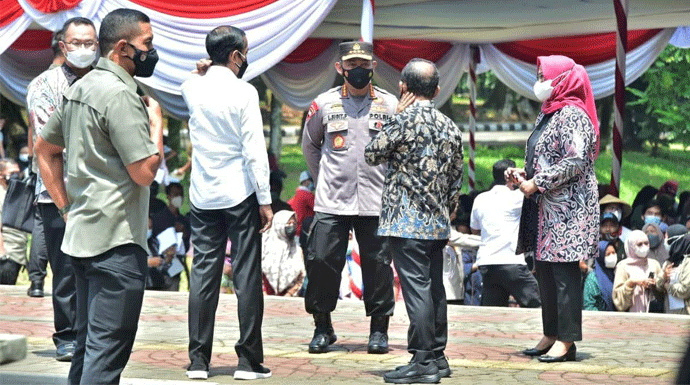 Presiden Jokowi di IPB University