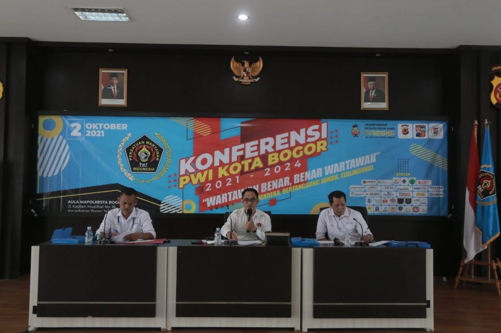 Aritha Surbakti Terpilih Aklamasi Ketua PWI Kota Bogor Periode 2021-2024