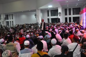 UAS saat ceramah dalam Tabligh Akbar di Jonggol, Jumat (17/6/2022). Hendi/Radar Bogor