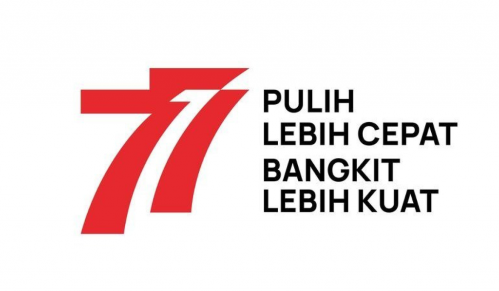 Logo Hut RI Ke-77