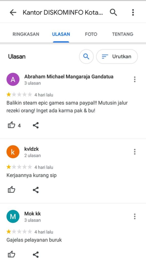 Diskominfo Kota Bogor Ikut Kena Omel Netizen
