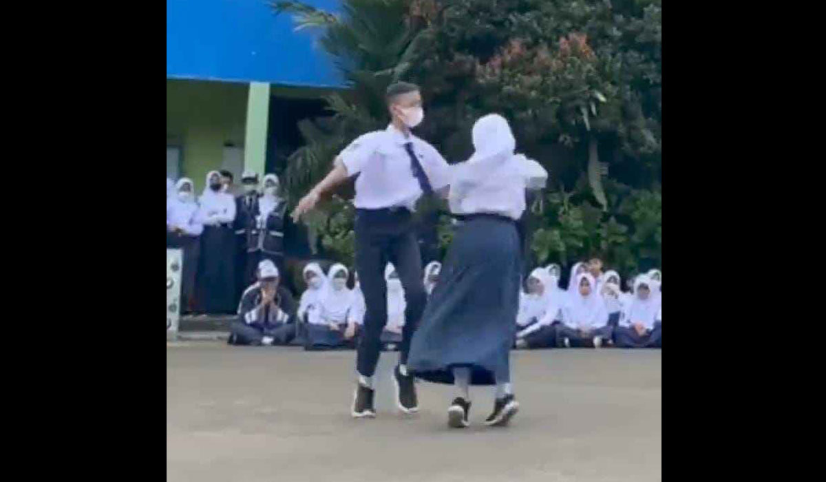 Viral Video Pelajar Smpn 1 Ciawi Peragakan Dance Sport
