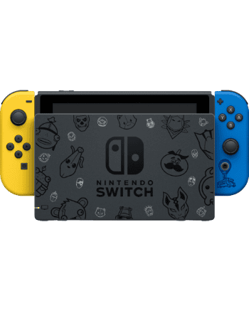 Nintendo Switch 32GB V2 (HAC-001-01) Fortnite Yellow & Blue - Nintendo Switch (Pre-owned)