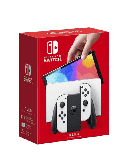 Nintendo Switch OLED Model White Joy-Con - Nintendo Switch (Pre-owned)