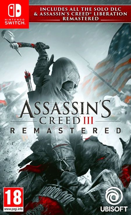 Assassins Creed III Remastered - Nintendo Switch (Pre-owned)
