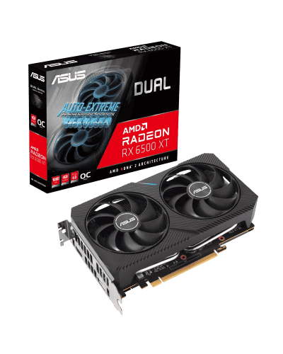 ASUS RX 6500XT 4GB Dual OC (Pre-owned) | GameNation