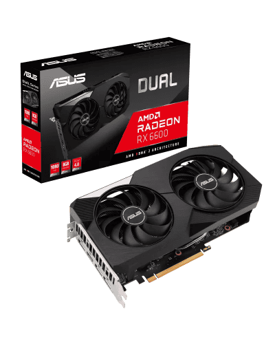 ASUS RX 6600 8GB Dual (Pre-owned)