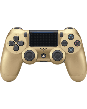 Official Sony DualShock 4 Controller for PS4 (V2) Gold - PS4 (Pre-owned)